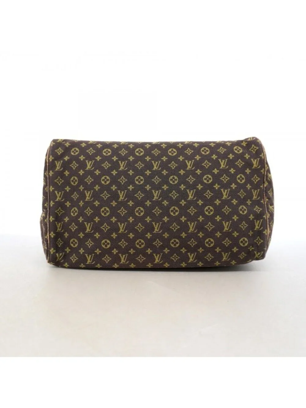 Louis Vuitton Handbag Monogram Mini Lin Speedy 30 Ebene